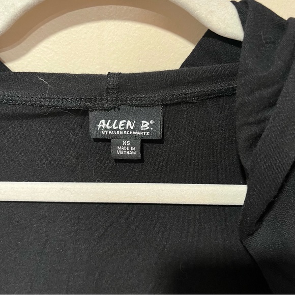 New Allen B by Allen Swartz black cardigan sweater - Picture 5 of 7